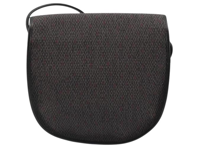 Borsa a Spalla SAINT LAURENT in PVC e Tela Viola e Oro Auth 186047A D'oro Porpora - vista 2