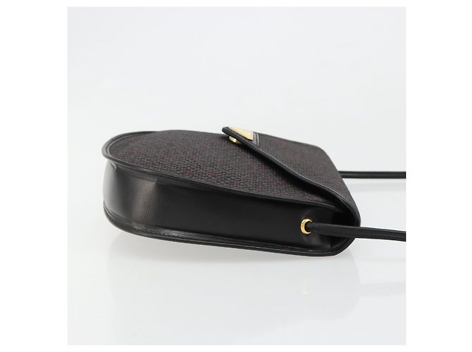 Borsa a Spalla SAINT LAURENT in PVC e Tela Viola e Oro Auth 186047A D'oro Porpora - vista 3