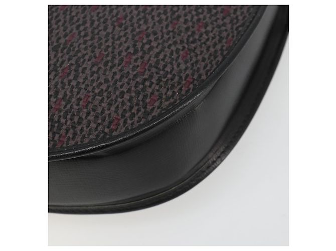 Borsa a Spalla SAINT LAURENT in PVC e Tela Viola e Oro Auth 186047A D'oro Porpora - vista 9