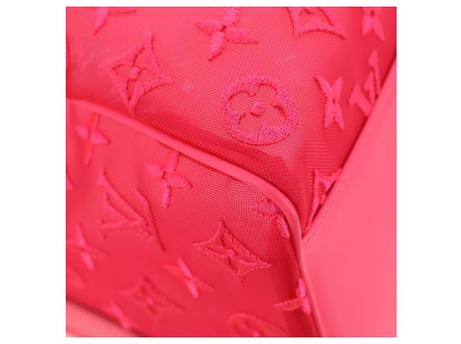 LOUIS VUITTON See Through Keepall Bandouliere 50 Borsa M55267 LV Auth 185330SM Rosa - vista 17