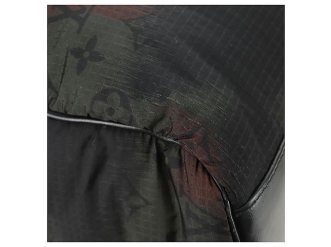 LOUIS VUITTON Monogram Camouflage Keepall Bandouliere 50 M56416 LV Auth 185301SM Cachi - vista 20