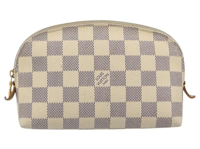LOUIS VUITTON Damier Azur Pochette Cosmetic PM Tasche N60024 LV Auth 185747 - Ansicht 13