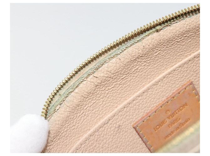 LOUIS VUITTON Damier Azur Pochette Cosmetic PM Tasche N60024 LV Auth 185747 - Ansicht 8