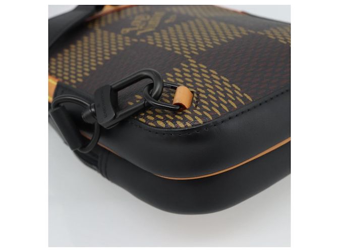 LOUIS VUITTON Damier Giant Amazon Sling Bag Borsa a tracolla Marrone N40379 LV Auth 186187SM - vista 17