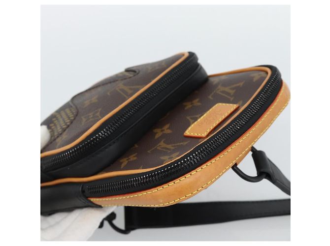 LOUIS VUITTON Damier Giant Amazon Sling Bag Borsa a tracolla Marrone N40379 LV Auth 186187SM - vista 6