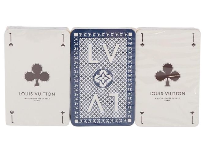 LOUIS VUITTON Cartes Toi Joux Playing Cards 3 Set Multicolor M65460 Auth 185762M Multicolore - vista 3