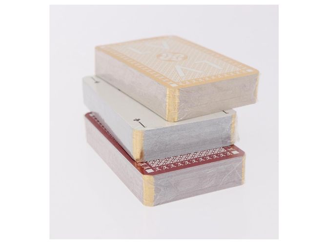 LOUIS VUITTON Cartes Toi Joux Playing Cards 3 Set Multicolor M65460 Auth 185762M Multicolore - vista 4