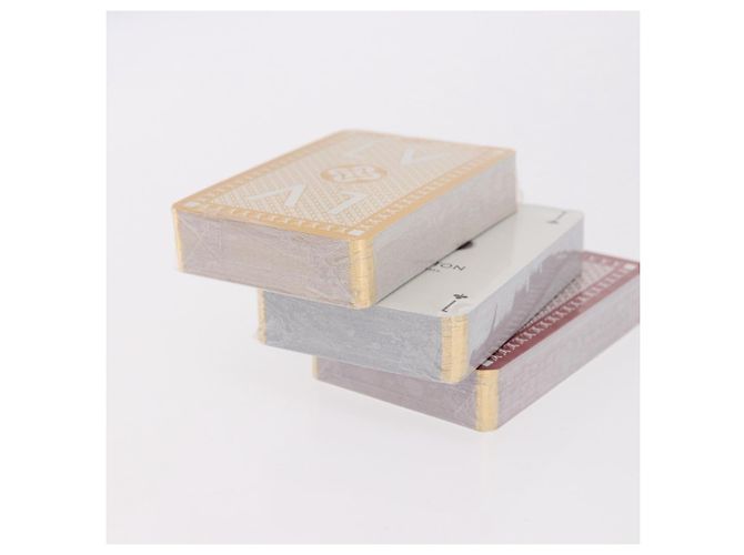 LOUIS VUITTON Cartes Toi Joux Playing Cards 3 Set Multicolor M65460 Auth 185762M Multicolore - vista 5