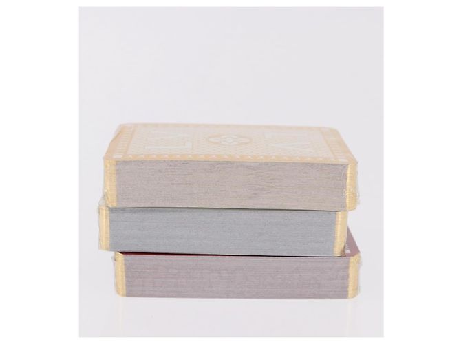 LOUIS VUITTON Cartes Toi Joux Playing Cards 3 Set Multicolor M65460 Auth 185762M Multicolore - vista 6