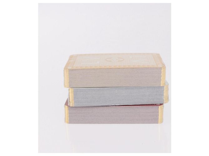 LOUIS VUITTON Cartes Toi Joux Playing Cards 3 Set Multicolor M65460 Auth 185762M Multicolore - vista 7