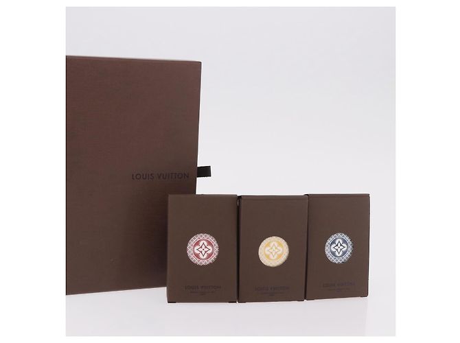 LOUIS VUITTON Cartes Toi Joux Playing Cards 3 Set Multicolor M65460 Auth 185762M Multicolore - vista 8