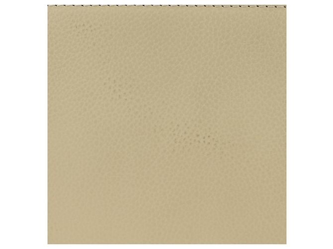 Bolsa de Ombro SAINT LAURENT YSL em Couro Marfim Ouro Auth am11905V Dourado Cru - vista 3