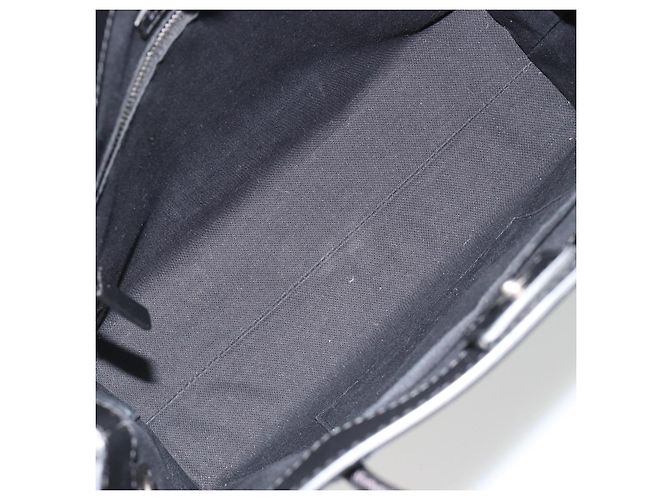 Borsa BALENCIAGA in pelle 2way Nera Argento 597860 Auth 186114A Nero - vista 11