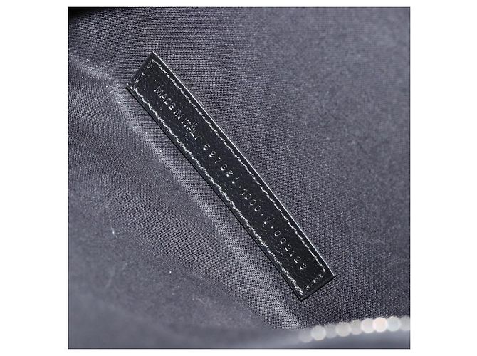 Borsa BALENCIAGA in pelle 2way Nera Argento 597860 Auth 186114A Nero - vista 12