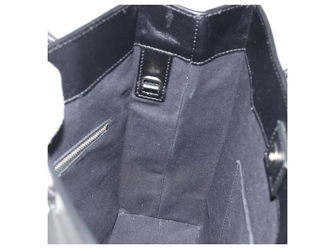 Borsa BALENCIAGA in pelle 2way Nera Argento 597860 Auth 186114A Nero - vista 19