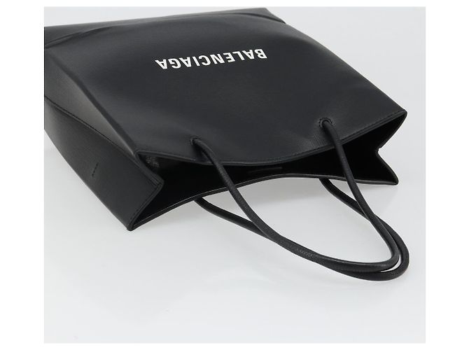 Borsa BALENCIAGA in pelle 2way Nera Argento 597860 Auth 186114A Nero - vista 7