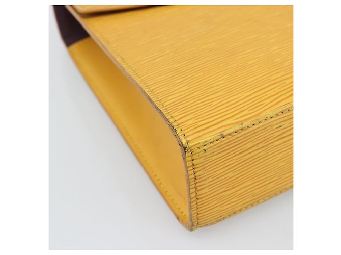 Borsa LOUIS VUITTON Epi Malesherbes Tassili Yellow Jonne M52379 LV Auth BA13470 - vista 16