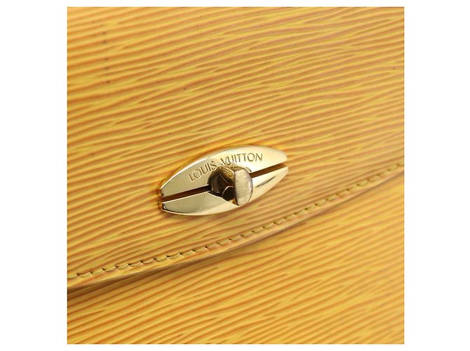 Borsa LOUIS VUITTON Epi Malesherbes Tassili Yellow Jonne M52379 LV Auth BA13470 - vista 19
