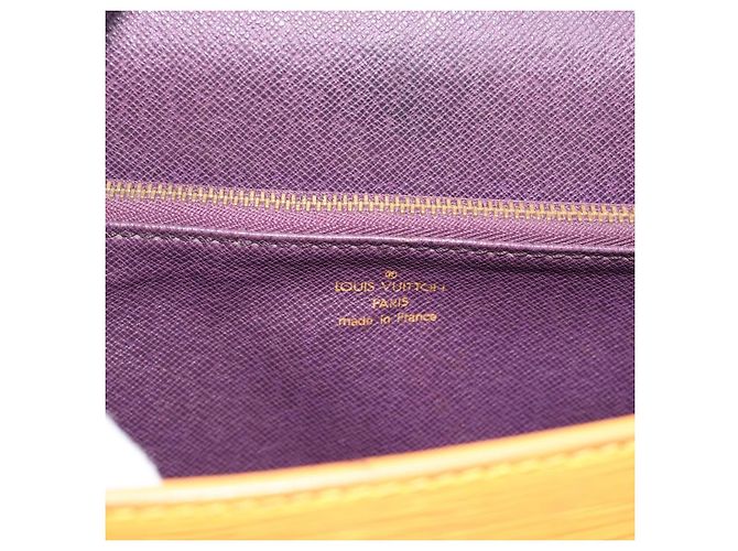 Borsa LOUIS VUITTON Epi Malesherbes Tassili Yellow Jonne M52379 LV Auth BA13470 - vista 20