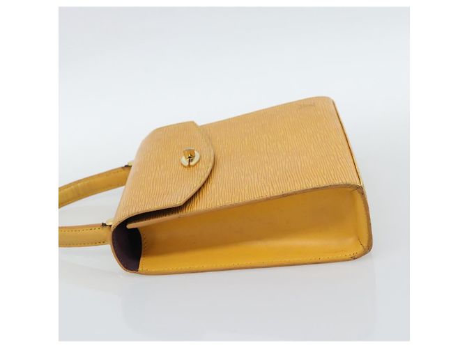 Borsa LOUIS VUITTON Epi Malesherbes Tassili Yellow Jonne M52379 LV Auth BA13470 - vista 3