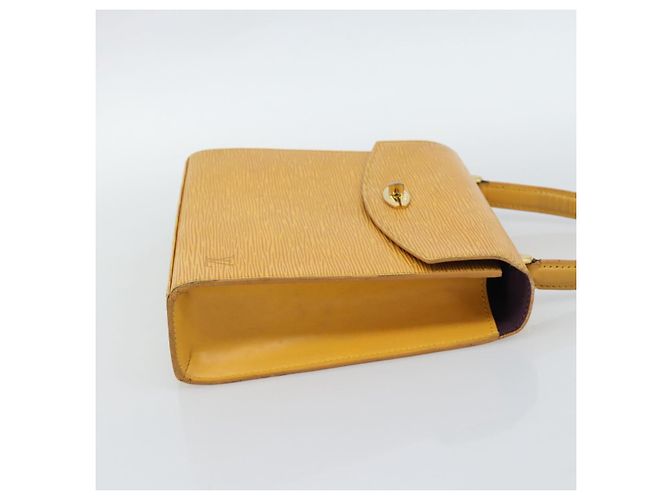 Borsa LOUIS VUITTON Epi Malesherbes Tassili Yellow Jonne M52379 LV Auth BA13470 - vista 4