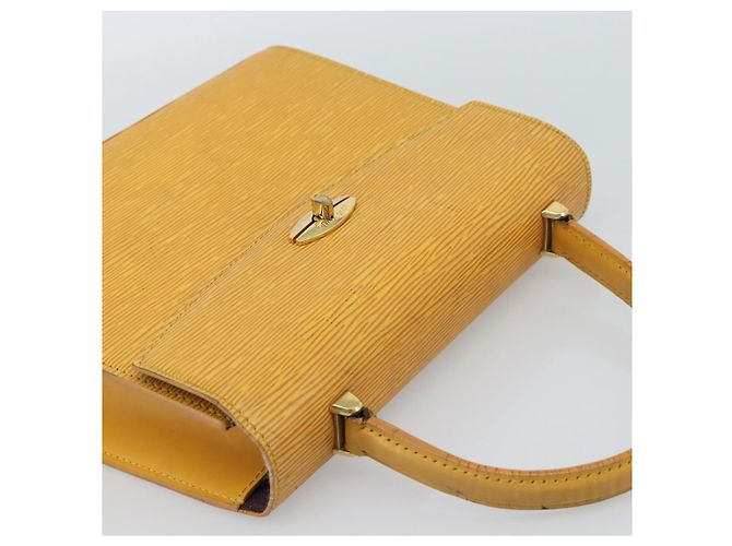 Borsa LOUIS VUITTON Epi Malesherbes Tassili Yellow Jonne M52379 LV Auth BA13470 - vista 6