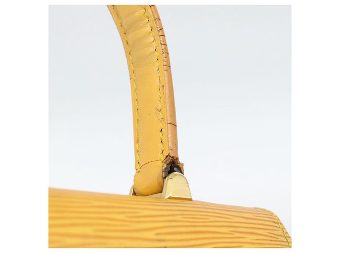 Borsa LOUIS VUITTON Epi Malesherbes Tassili Yellow Jonne M52379 LV Auth BA13470 - vista 8