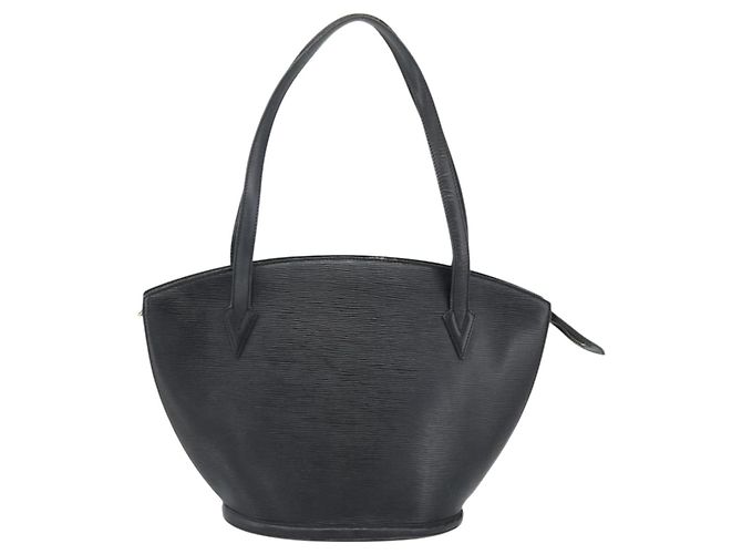 Borsa a tracolla LOUIS VUITTON Epi Saint Jacques Black M52272 Auth 187674 Nero - vista 13