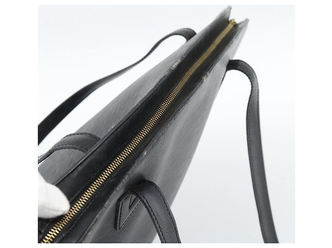Borsa a tracolla LOUIS VUITTON Epi Saint Jacques Black M52272 Auth 187674 Nero - vista 6