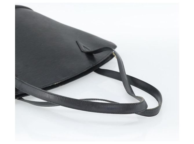 Borsa a tracolla LOUIS VUITTON Epi Saint Jacques Black M52272 Auth 187674 Nero - vista 7