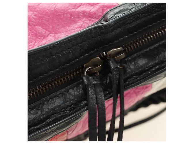 BALENCIAGA Borsa Classic City in pelle 2way Nera 431621 Auth 185339M - vista 23