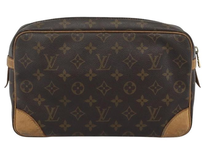 LOUIS VUITTON Clutch Monogram Compiegne 28 M51845 LV Auth 186698 Monogramma - vista 2