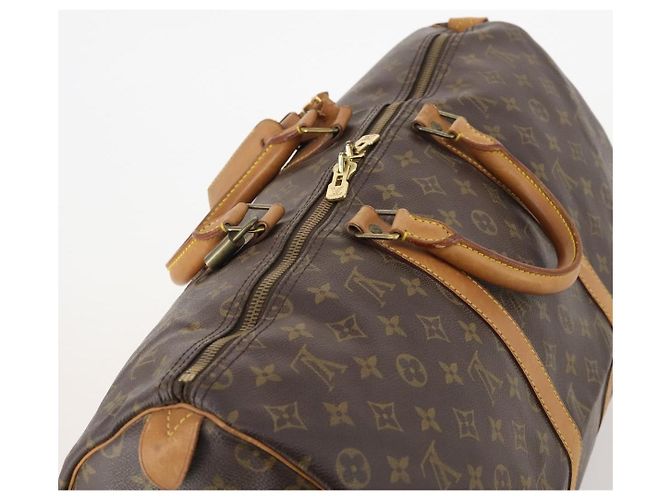 LOUIS VUITTON Borsa Boston Monogram Keepall 50 M41426 LV Auth 183099A Monogramma - vista 6