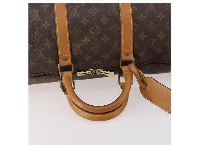 LOUIS VUITTON Borsa Boston Monogram Keepall 50 M41426 LV Auth 183099A Monogramma - vista 7