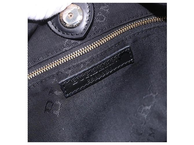 Borsa a tracolla BURBERRY in pelle Harako Marrone Oro Autentica 187618A - vista 19