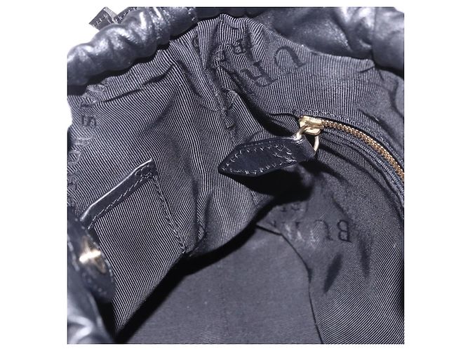 Borsa a tracolla BURBERRY in pelle Harako Marrone Oro Autentica 187618A - vista 21