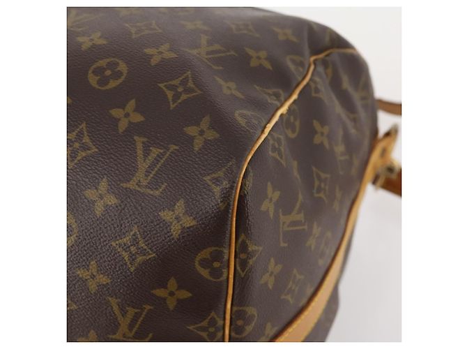 LOUIS VUITTON Monogram Keepall Bandouliere 55 Borsa Boston M41414 LV Auth 184377 Monogramma - vista 15