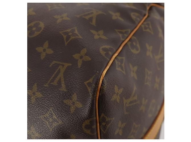 LOUIS VUITTON Monogram Keepall Bandouliere 55 Borsa Boston M41414 LV Auth 184377 Monogramma - vista 17