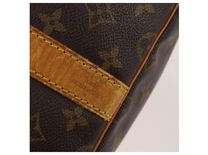 LOUIS VUITTON Monogram Keepall Bandouliere 55 Borsa Boston M41414 LV Auth 184377 Monogramma - vista 19