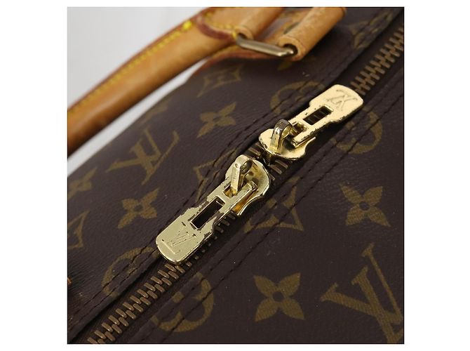 LOUIS VUITTON Monogram Keepall Bandouliere 55 Borsa Boston M41414 LV Auth 184377 Monogramma - vista 22
