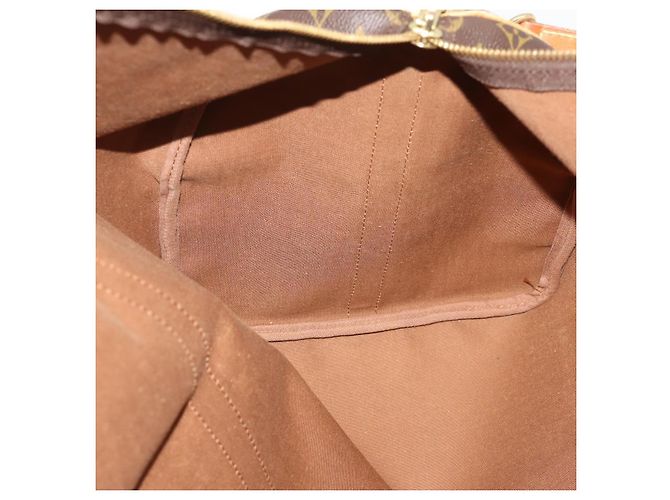 LOUIS VUITTON Monogram Keepall Bandouliere 55 Borsa Boston M41414 LV Auth 184377 Monogramma - vista 23