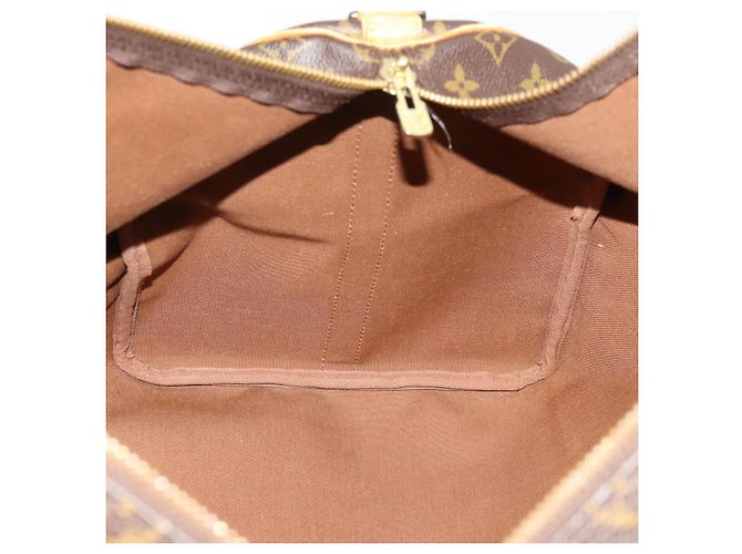 LOUIS VUITTON Monogram Keepall Bandouliere 55 Borsa Boston M41414 LV Auth 184377 Monogramma - vista 24