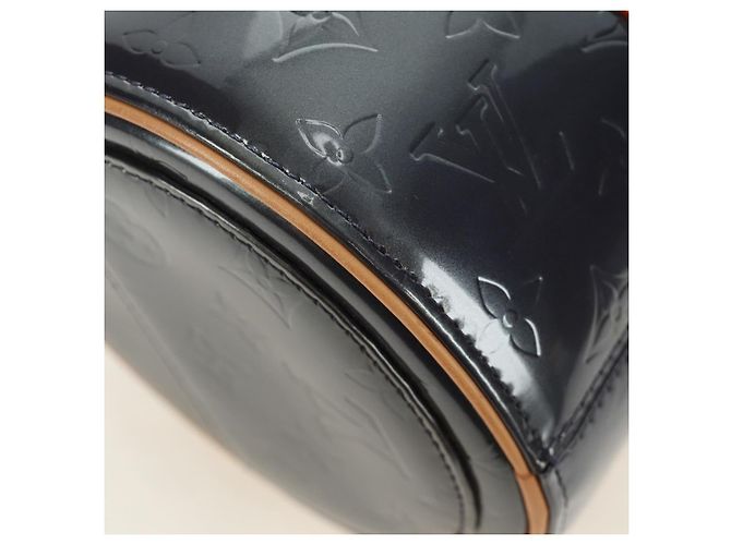 LOUIS VUITTON Monogram Vernis Bedford Hand Bag Indigo M91330 LV Auth am11900V Blu - vista 14