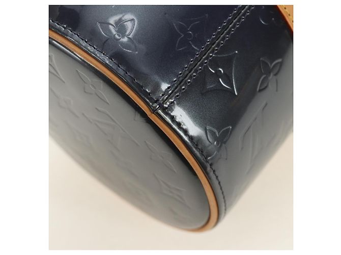 LOUIS VUITTON Monogram Vernis Bedford Hand Bag Indigo M91330 LV Auth am11900V Blu - vista 16