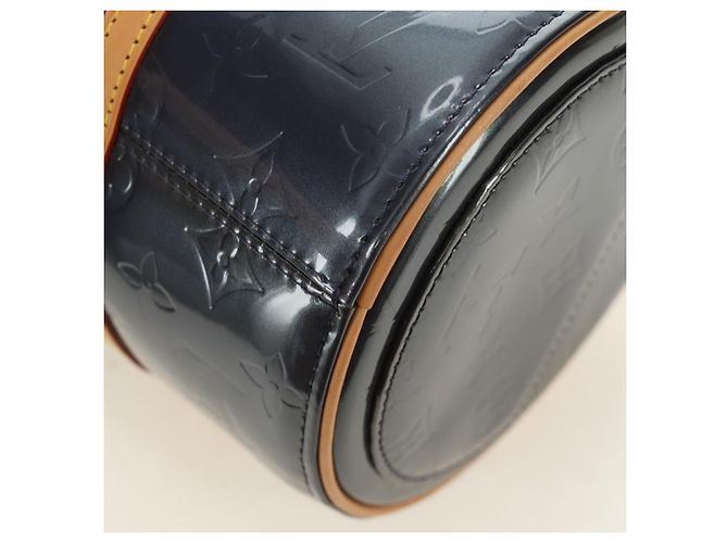 LOUIS VUITTON Monogram Vernis Bedford Hand Bag Indigo M91330 LV Auth am11900V Blu - vista 17
