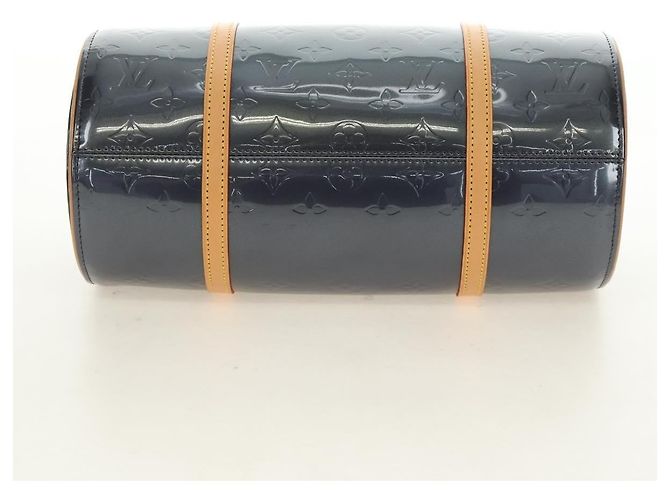 LOUIS VUITTON Monogram Vernis Bedford Hand Bag Indigo M91330 LV Auth am11900V Blu - vista 5