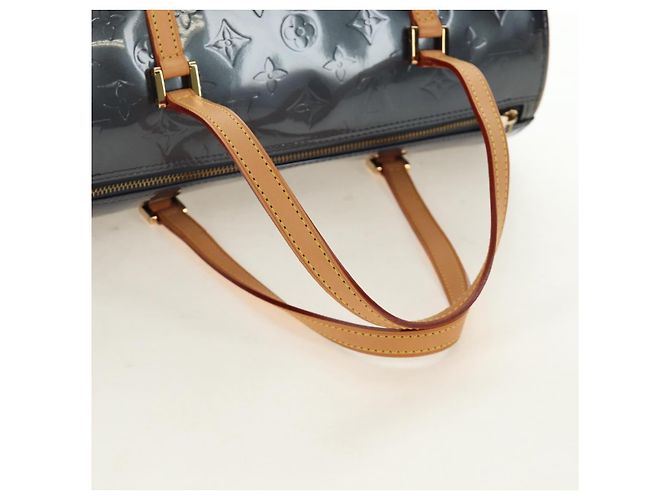 LOUIS VUITTON Monogram Vernis Bedford Hand Bag Indigo M91330 LV Auth am11900V Blu - vista 7