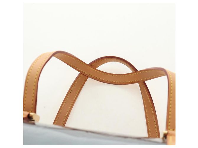LOUIS VUITTON Monogram Vernis Bedford Hand Bag Indigo M91330 LV Auth am11900V Blu - vista 8