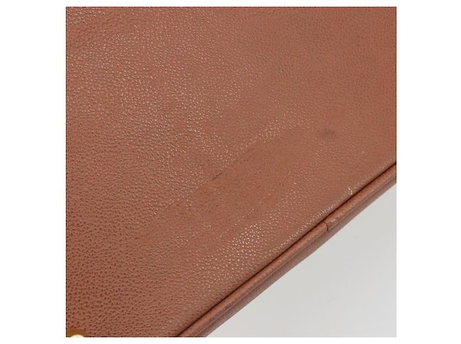 Borsa a tracolla Salvatore Ferragamo in tela verde e oro Auth BA13340A D'oro - vista 10
