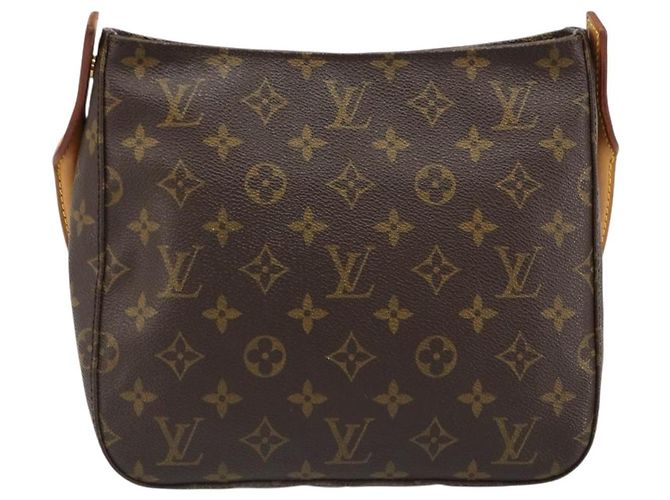 LOUIS VUITTON Bolsa de Ombro Monogram Looping MM M51146 LV Auth 186108V Monograma - vista 2
